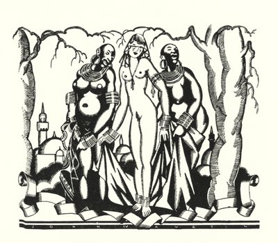 Illustration für Don Juan von Lord Byron von John Austen