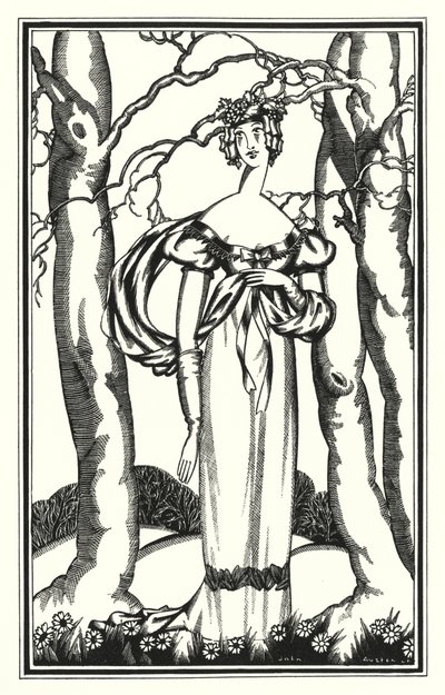 Illustration für Don Juan von Lord Byron: Lady Adeline, Meine Diana der Epheser von John Austen