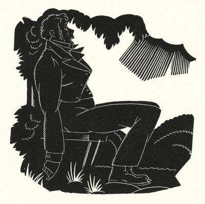 Illustration für Madame Bovary von Gustave Flaubert von John Austen