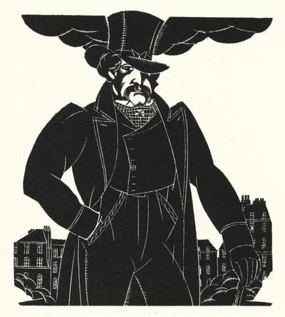 Illustration für Madame Bovary von Gustave Flaubert von John Austen