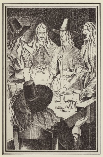 Illustration für Moll Flanders von Daniel Defoe von John Austen