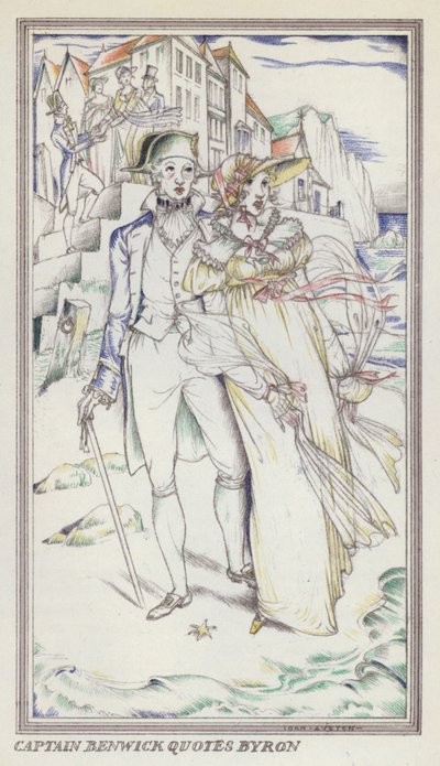 Illustration für Überredung von Jane Austen von John Austen