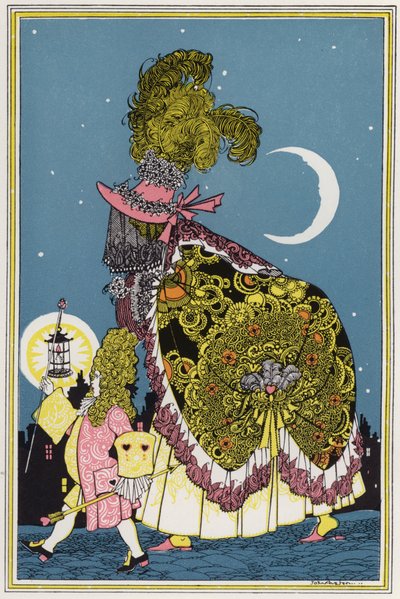 Illustration für "Rogues In Porcelain", Eine Sammlung von Gedichten aus dem 18. Jahrhundert von John Austen