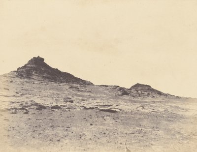 [Studien von Gelände in der Nähe von Gebel Abousir, zweite Katarakt] von John Beasley Greene