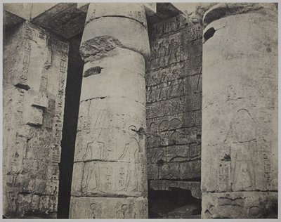 Medinet Habu, Totentempel von Ramses III, Linke Wand von John Beasley Greene