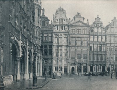 Eine Ecke des Grand Place, Brüssel, Belgien, um 1900 1914-1915 von John Benjamin Stone