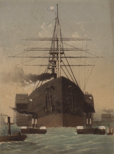 Die Great Eastern, Isambard Kingdom Brunels Dampfschiff von John Brandard