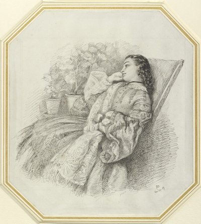 Georgina Hannay, 1859 von John Brett