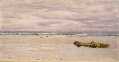 Kennack Sands, Cornwall, bei Ebbe, 1877 von John Brett