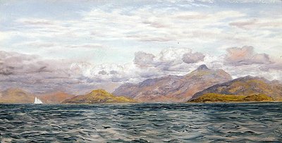 Lock Linnhe, nahe Oban, Schottland von John Brett