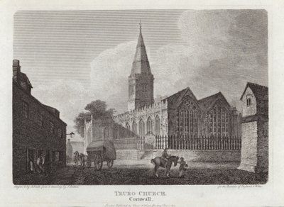 Truro Kirche, Cornwall von John Britton