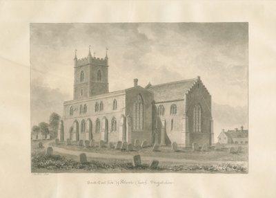 Alrewas Kirche von John Buckler