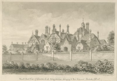 Barton unter Needwood - "Barton Hall" von John Buckler