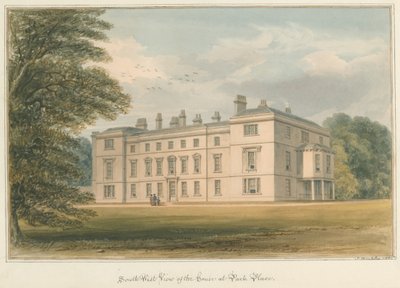 Oxfordshire - Henley upon Thames - Park Place Haus, 1826 von John Buckler
