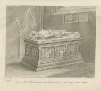 Stafford - Aston Monument in der St. Mary