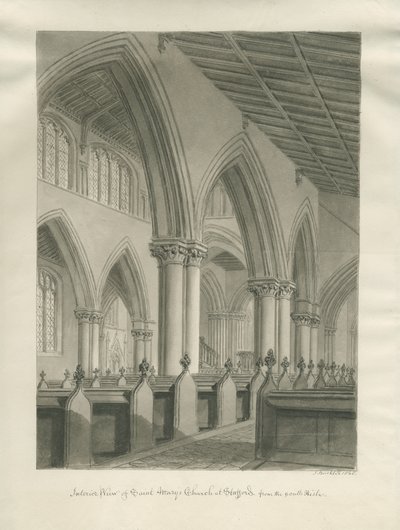 Stafford - Innenraum der St. Mary
