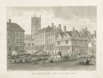 Wolverhampton - Marktplatz von John Buckler