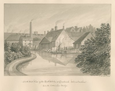 Droitwich - Salzwerke, 1833 von John Buckler