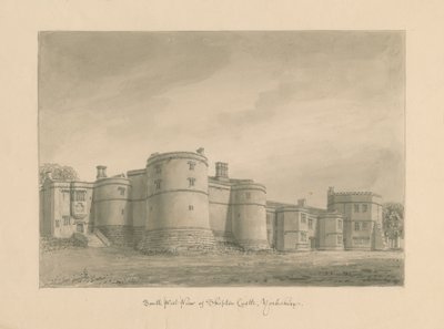 Yorkshire - Skipton Castle, 1818 von John Buckler