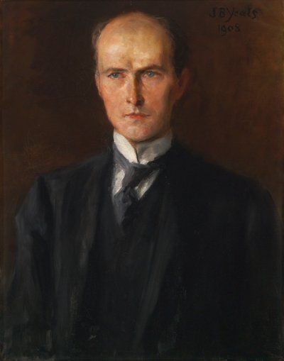 John Quinn von John Butler Yeats, 1908, Öl auf Leinwand, aus der National Portrait Gallery von John Butler Yeats