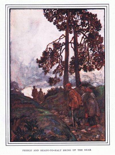 Schwach und bereit zu halten, bringen die Nachhut von John Byam Liston Shaw