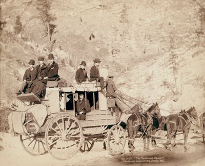 Der Deadwood Coach reist durch South Dakota von John C. H. Grabill