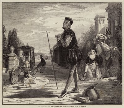 Malvolio in der Sonne, Was ihr wollt von John Callcott Horsley