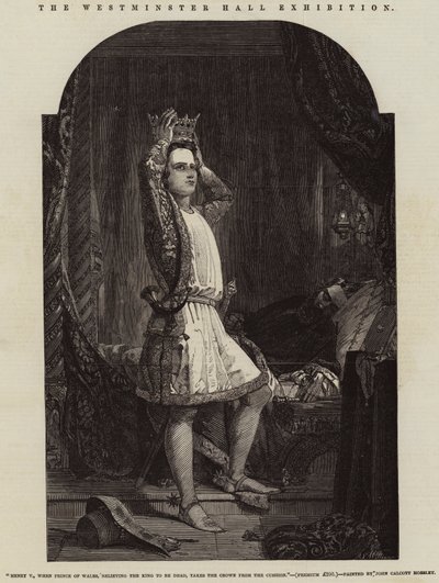 Die Westminster Hall Ausstellung von John Callcott Horsley