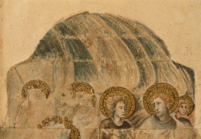 Studie der Wandmalereien im Kapitelhaus von John Carter
