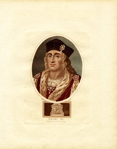 Porträt von Heinrich VII. von England von John Chapman