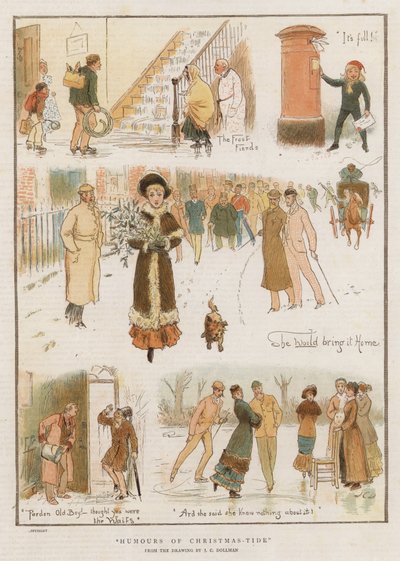 Humor zur Weihnachtszeit von John Charles Dollman