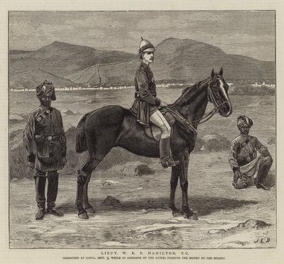 Leutnant W R P Hamilton, VC von John Charles Dollman