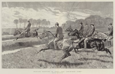 Pariah-Jagd in Indien, der Grillensprung von John Charlton