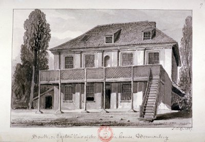 Jamaica House, Cherry Garden Street, Bermondsey, London von John Chessell Buckler