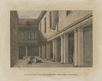 Merchant Tailors Schule von John Chessell Buckler