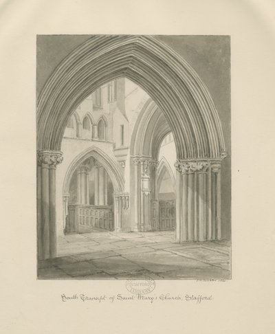 Stafford - Innenraum der St. Mary