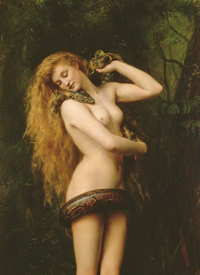 Lilith, 1887 (Detail) von John Collier
