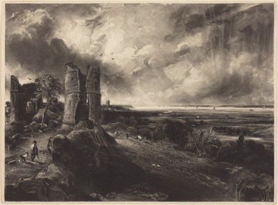 Hadleigh Castle (Große Platte) von John Constable