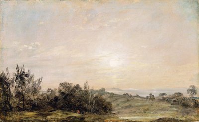 Hampstead Heath, Blick Richtung Harrow, 1821-22 von John Constable