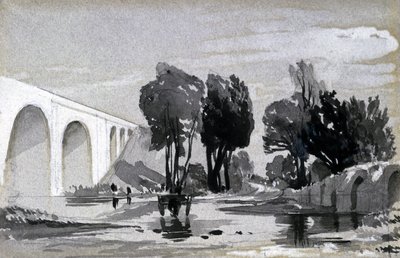 Blythe Viadukt, Hampton-in-Arden, ca. 1838 von John Cooke Bourne