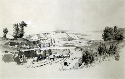Linslade Tunnel, 23. Juni 1837 von John Cooke Bourne