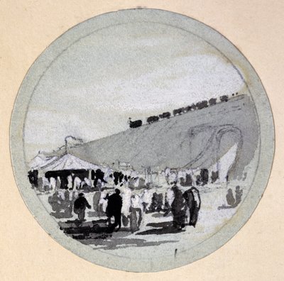 Eröffnung, London & Birmingham Railway, ca. 1838 von John Cooke Bourne