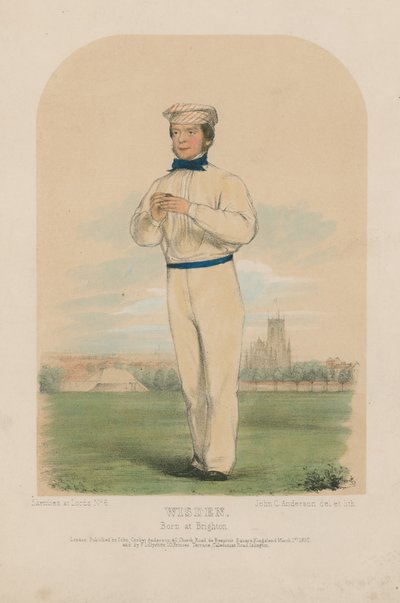 Porträt von John Wisden von John Corbet Anderson