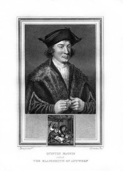 Quentin Matsys, Maler in der flämischen Tradition, 1825 von John Corner