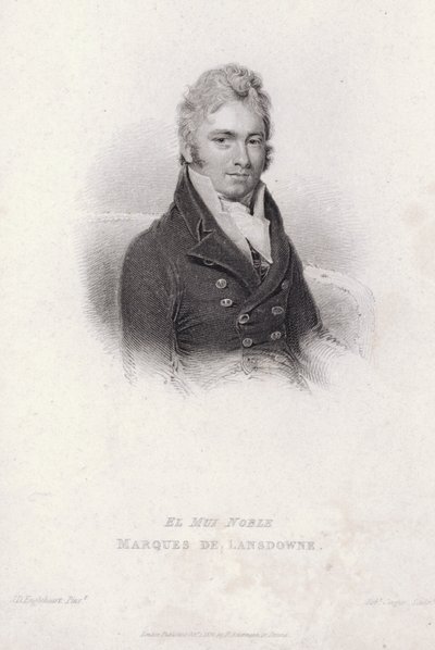 Henry Petty-Fitzmaurice, 3. Marquess of Lansdowne, englischer Whig-Politiker, Innenminister und Schatzkanzler von John Cox Dillman (after) Engleheart