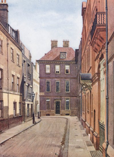 Verlorenes London: Haus von Richter Jeffreys, Delahay Street, Westminster von John Crowther