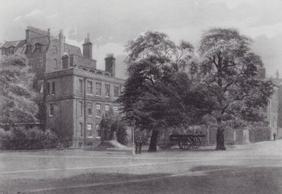 Verlorenes London: Das Kanonenhaus, Spring Gardens von John Crowther