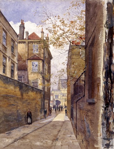 Public Record Office, Chancery Lane, 1881 von John Crowther
