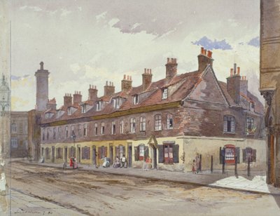 Ansicht der Old Pye Street, Westminster, London, 1883 von John Crowther