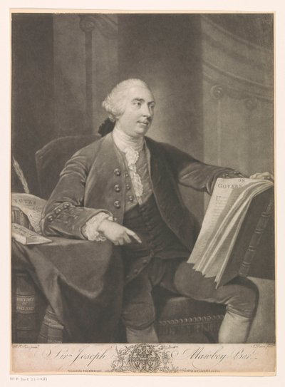 Porträt von Joseph Mawbey von John Dixon